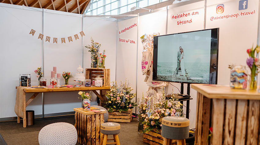 Bei einem besonderen Anlass wie der Hochzeit dürfen Blumen nicht fehlen. © Max Framke