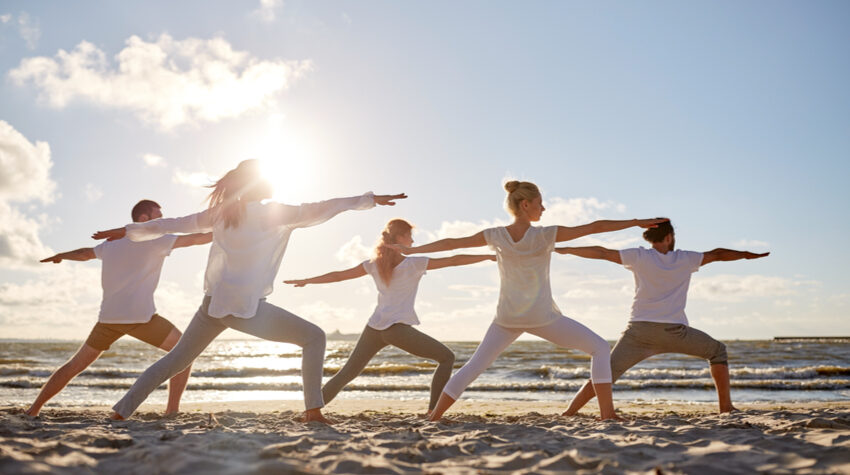 Findet aus den zahlreichen Yoga-Stilen den Richtigen für euch. © Shutterstock, Ground Picture