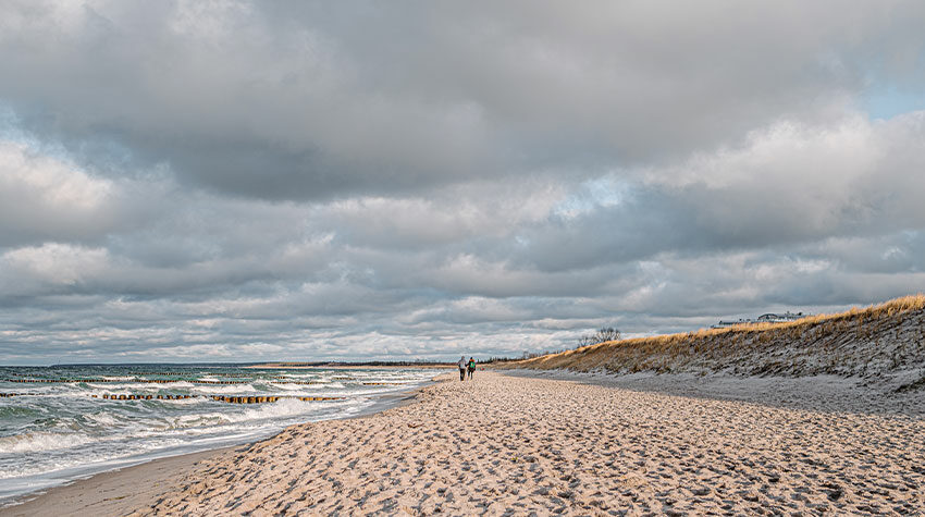 Die Ostsee bietet zahlreiche Möglichkeiten, um ein angenehmes Offline-Wochenende zu verbringen.